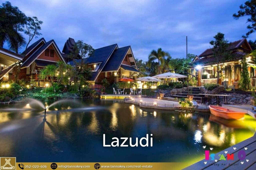 Resort for sale in San Sai, Chiang Mai.