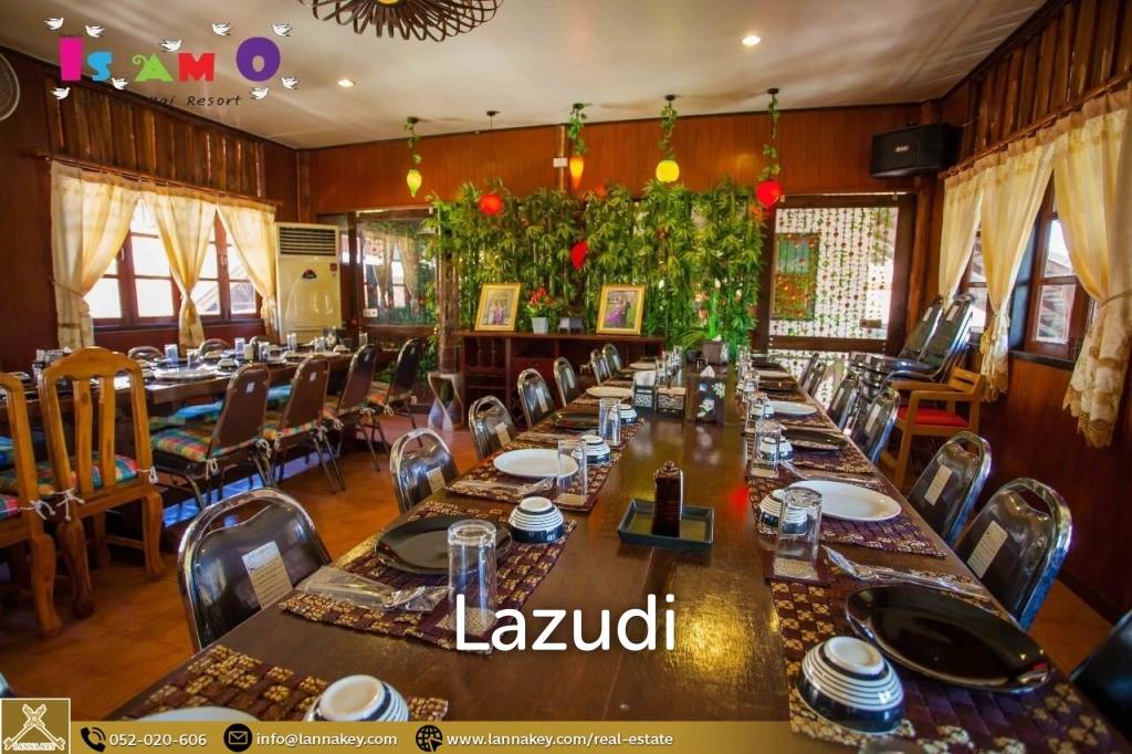 Resort for sale in San Sai, Chiang Mai.