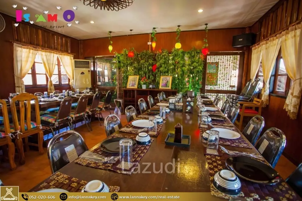 Resort for sale in San Sai, Chiang Mai.