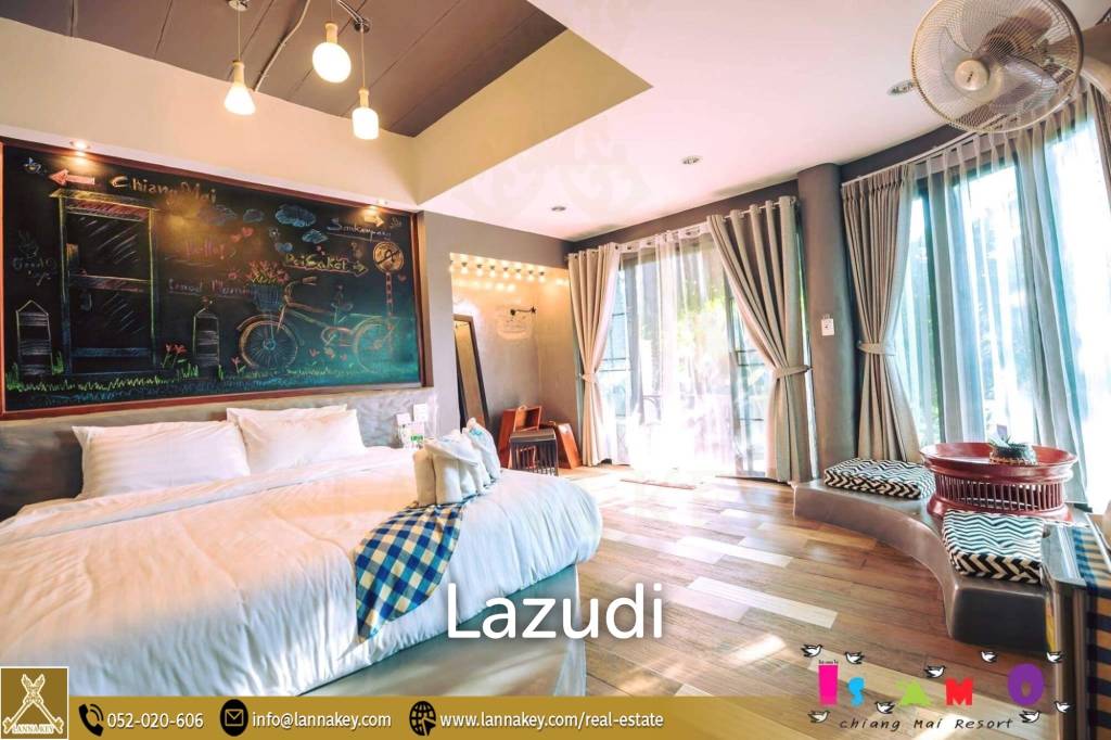 Resort for sale in San Sai, Chiang Mai.