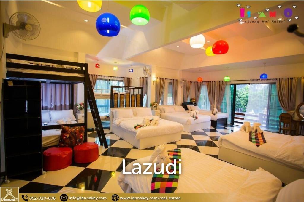 Resort for sale in San Sai, Chiang Mai.