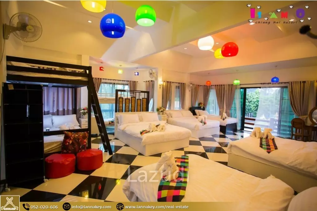 Resort for sale in San Sai, Chiang Mai.