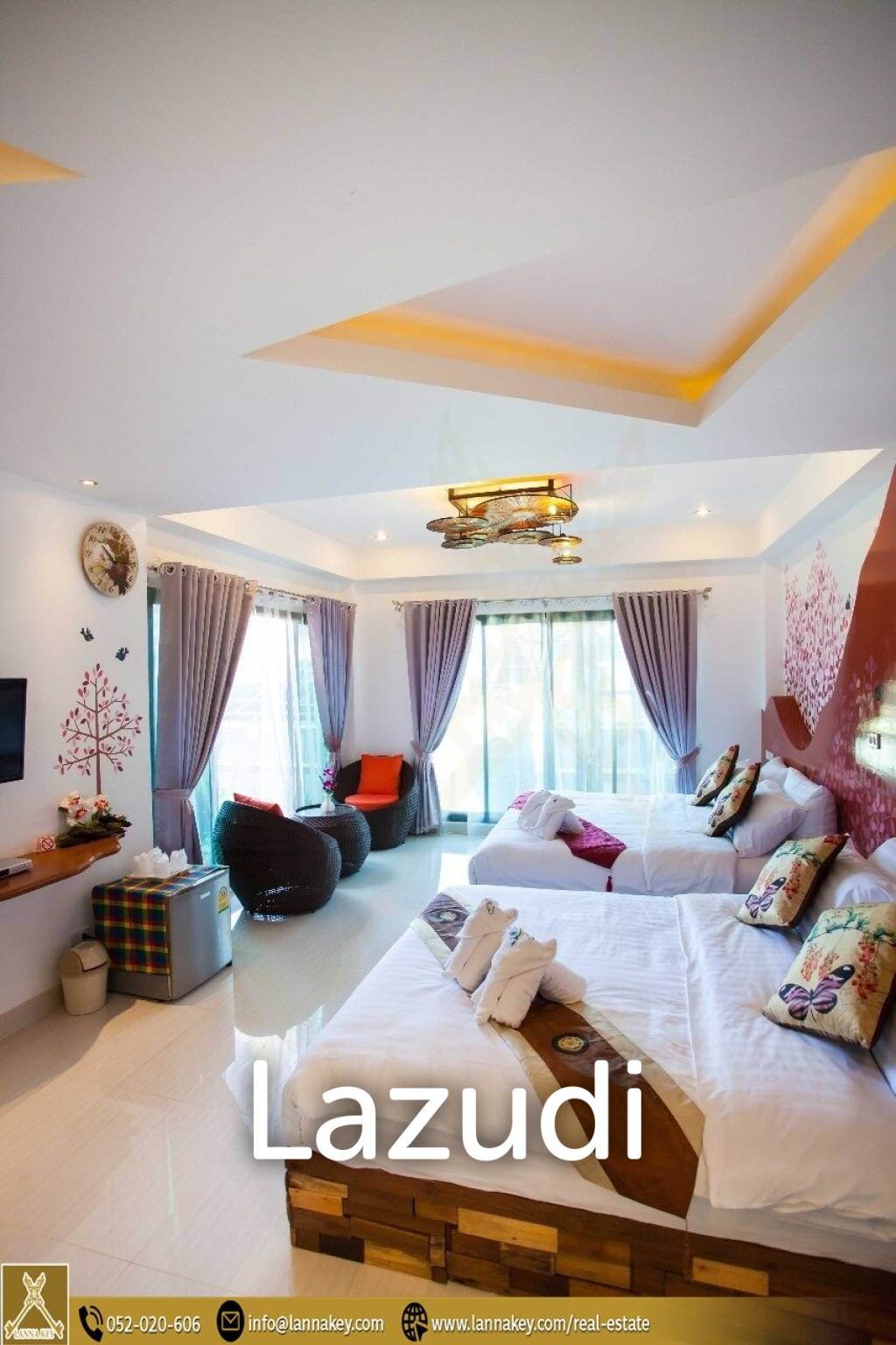 Resort for sale in San Sai, Chiang Mai.