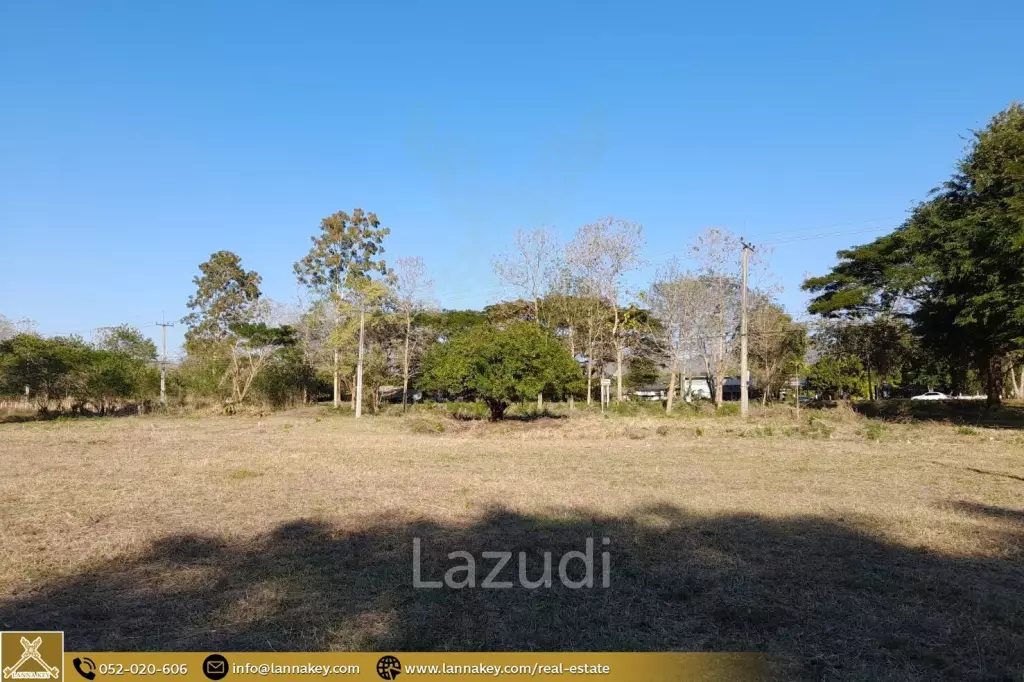 Land for sale next to the Cave at Mae On, Chiang Mai.