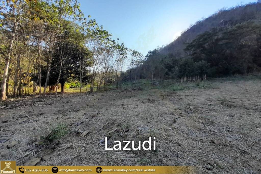 Land for sale next to the Cave at Mae On, Chiang Mai.