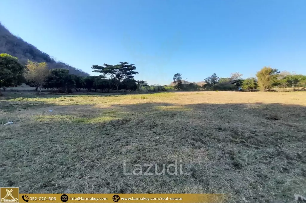 Land for sale next to the Cave at Mae On, Chiang Mai.