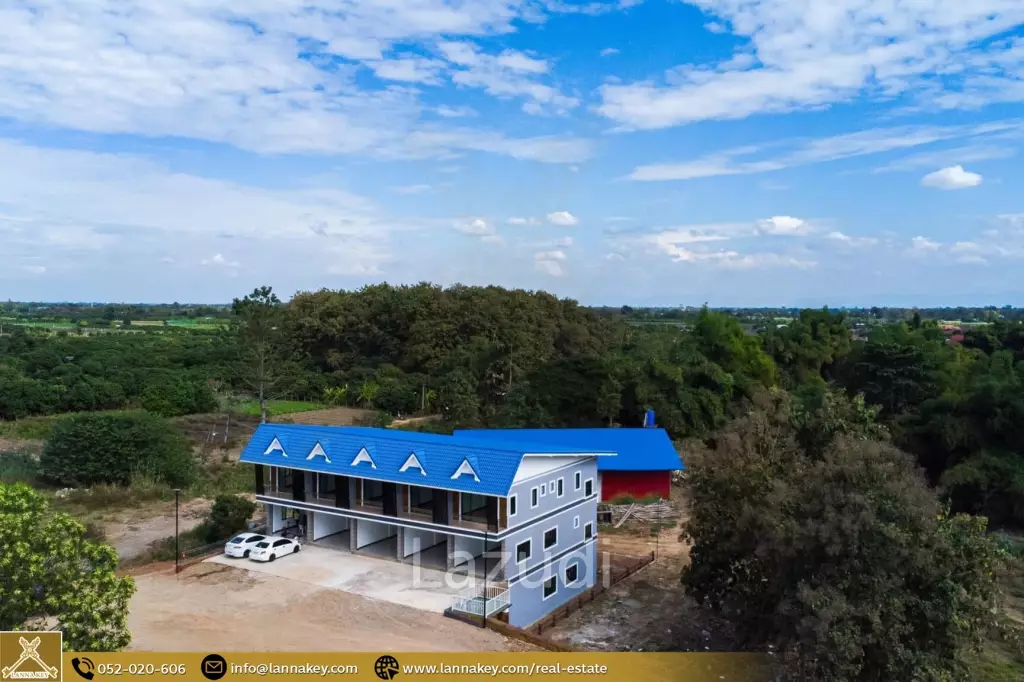 Commercial building for sale on the main road.