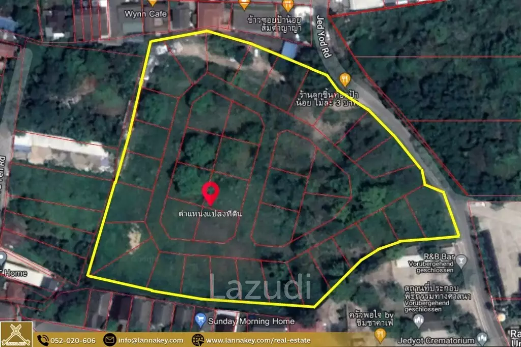 Nice Location Land 9 rai for Sale in Chiang Mai city