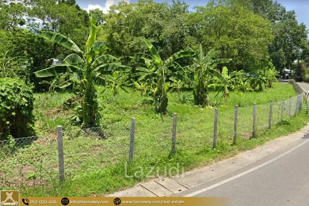 Nice Location Land 9 rai for Sale in Chiang Mai city