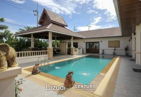 HILLSIDE HAMLET 4 : Great Quality 4 bed Pool Villa