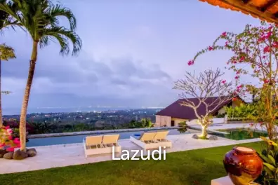 Remarkable Freehold villa with ocean views in Pecatu