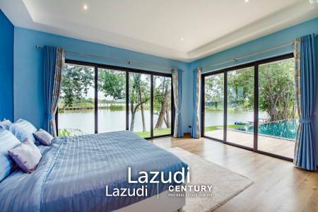 SILVER LAKES : High End Luxury, Lakeside Pool Villa Close To Banyan Golf Course On Boutique Development Vill