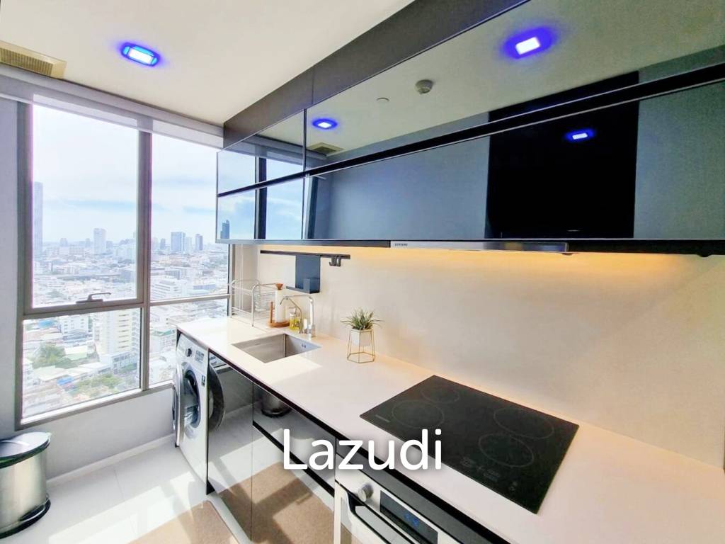 2 Bed 2 bath 64 SQ.M The Room Sathorn - St.Louis