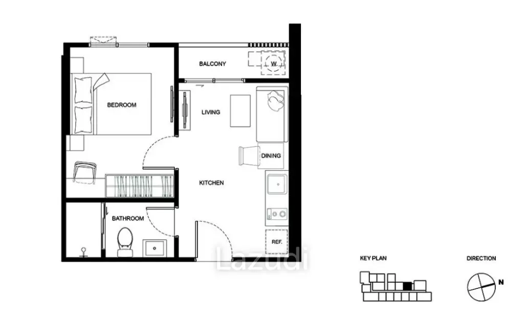 1 Bed 1 Bath 30.81 Sqm Condo For Sale