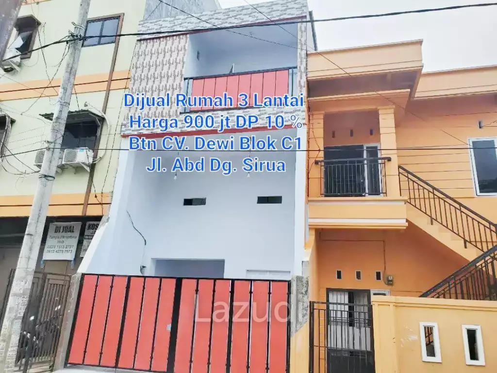 Rumah Dijual Dekat Mall Panakkukang, Mall Nipah, Makassar Town Square, Universitas Hasanuddin, RS Ibnu Sina