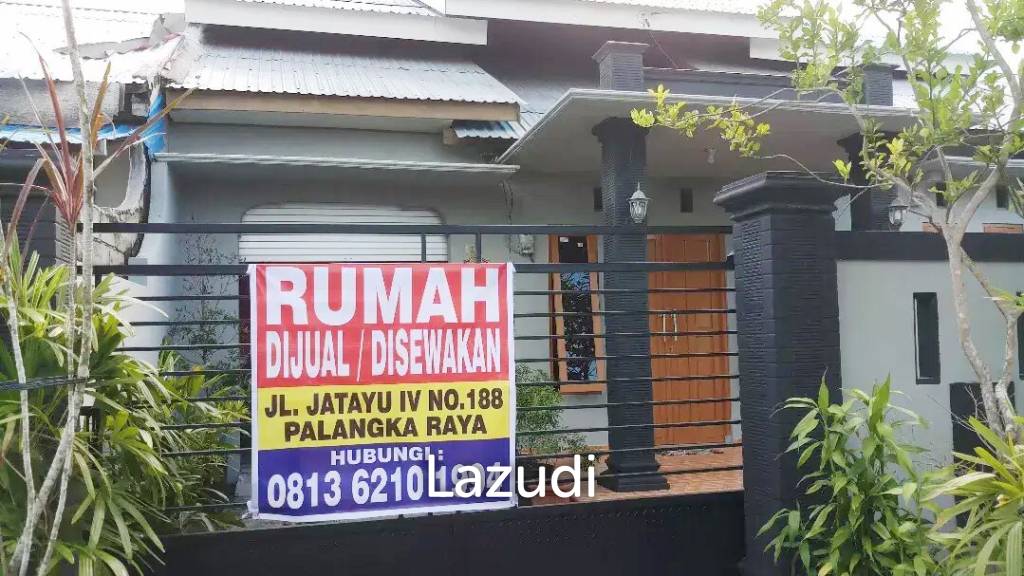Rumah Dijual / Disewakan di Kota Palangka Raya Dekat Kantor Walikota Palangka Raya, RS Awal Bros Betang Pambelum