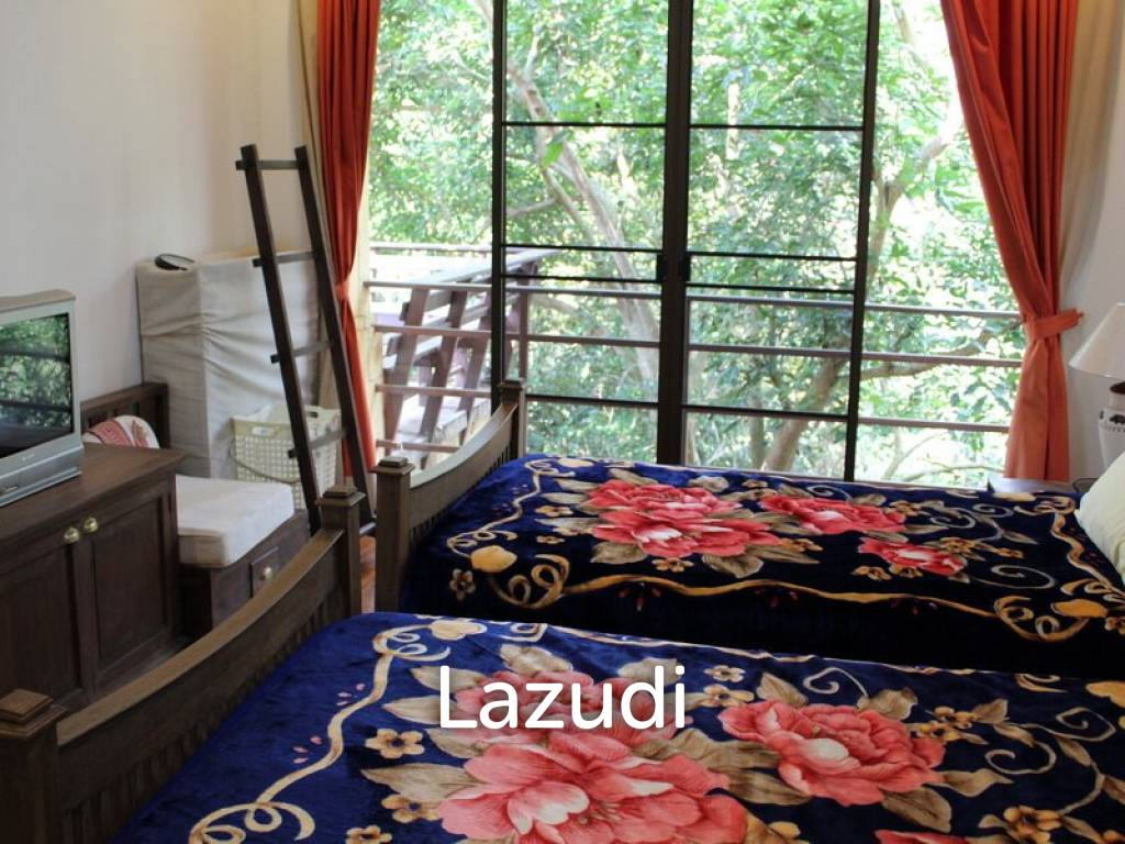 บ้าน 2 ห้องนอนท่ามกลางธรรมชาติ ใกล้วัดร่องขุ่น