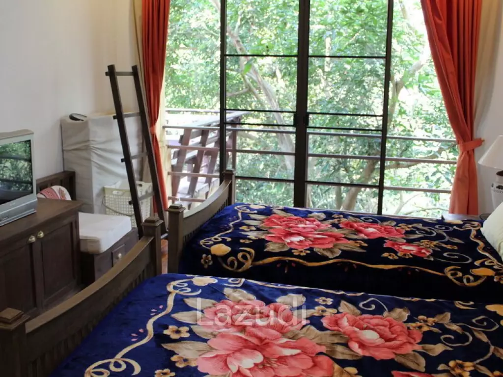 บ้าน 2 ห้องนอนท่ามกลางธรรมชาติ ใกล้วัดร่องขุ่น