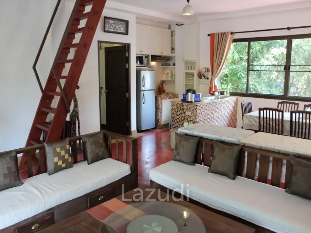 บ้าน 2 ห้องนอนท่ามกลางธรรมชาติ ใกล้วัดร่องขุ่น