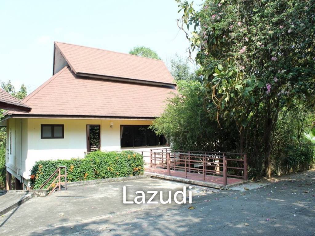บ้าน 2 ห้องนอนท่ามกลางธรรมชาติ ใกล้วัดร่องขุ่น