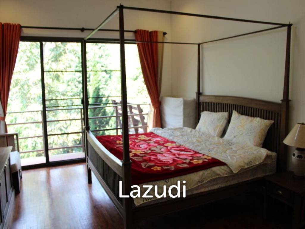 บ้าน 2 ห้องนอนท่ามกลางธรรมชาติ ใกล้วัดร่องขุ่น