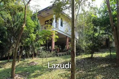 บ้าน 2 ห้องนอนท่ามกลางธรรมชาติ ใกล้วัดร่องขุ่น