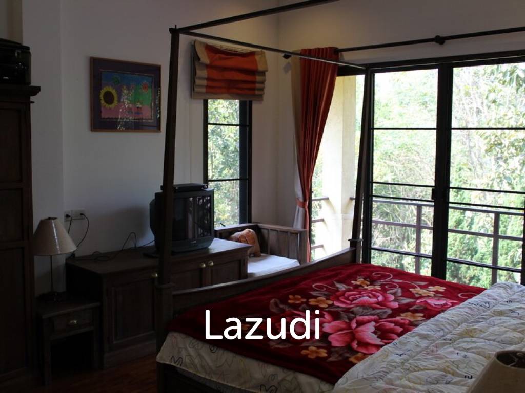 บ้าน 2 ห้องนอนท่ามกลางธรรมชาติ ใกล้วัดร่องขุ่น