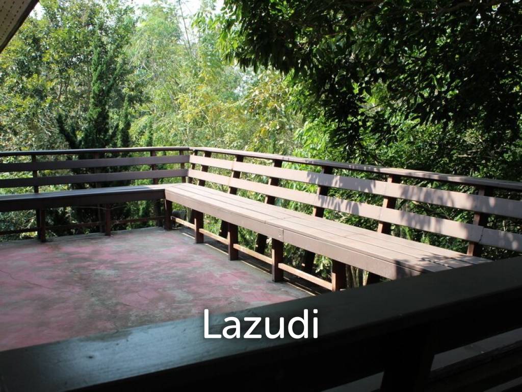 บ้าน 2 ห้องนอนท่ามกลางธรรมชาติ ใกล้วัดร่องขุ่น