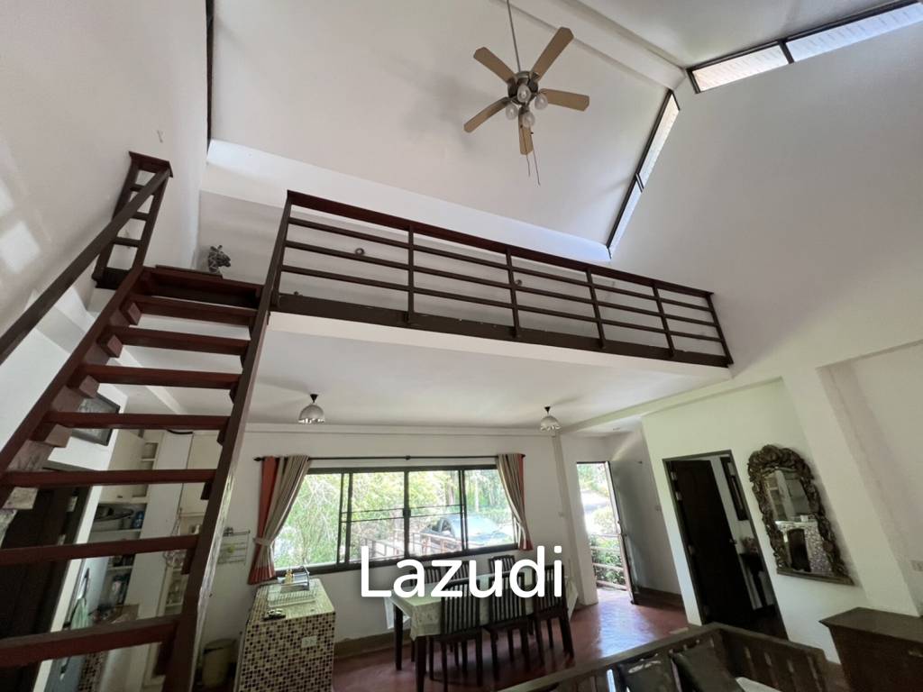 บ้าน 2 ห้องนอนท่ามกลางธรรมชาติ ใกล้วัดร่องขุ่น
