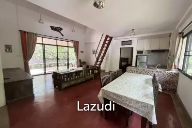 บ้าน 2 ห้องนอนท่ามกลางธรรมชาติ ใกล้วัดร่องขุ่น