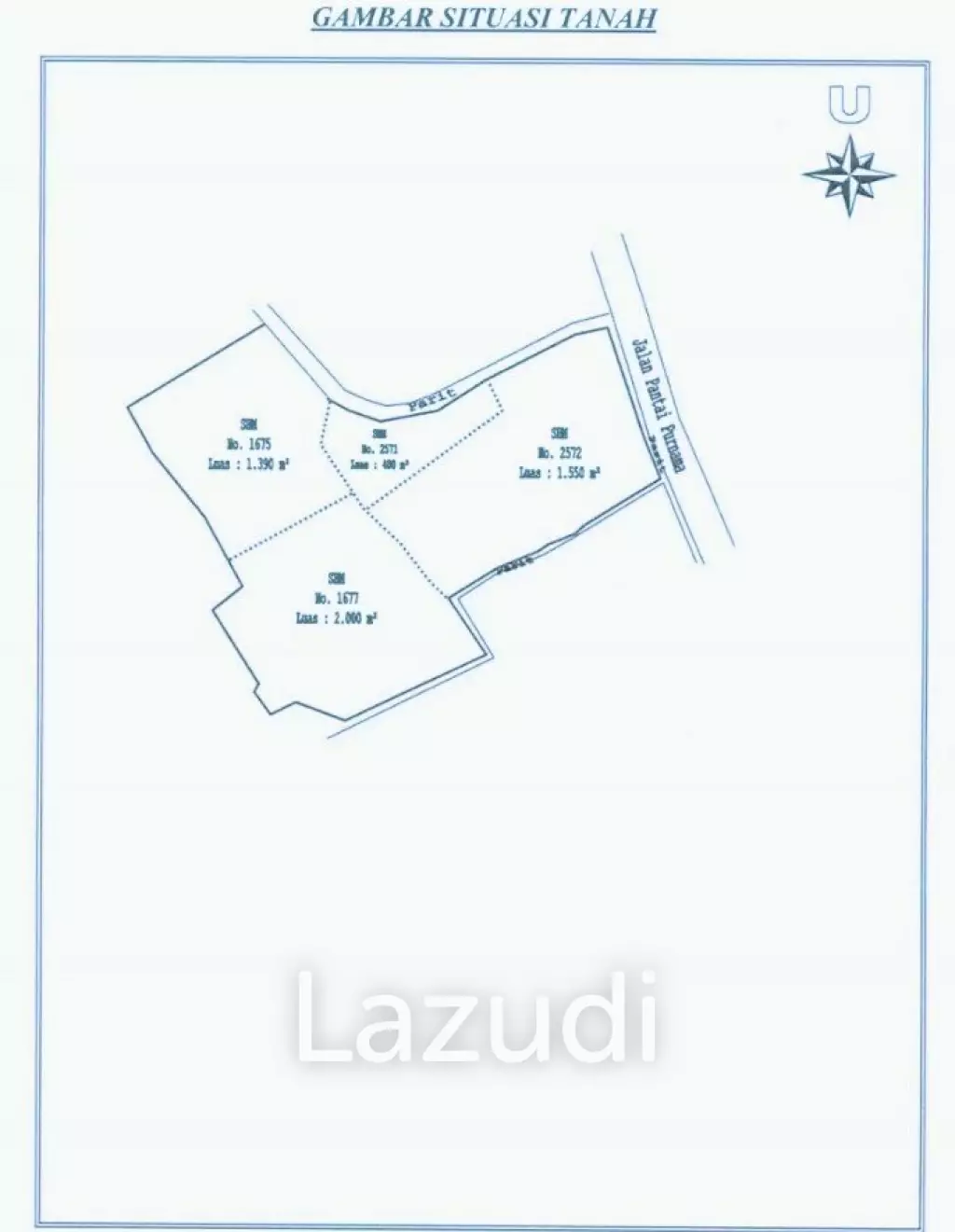 Perfect Beachfront Land in Gianyar Bali