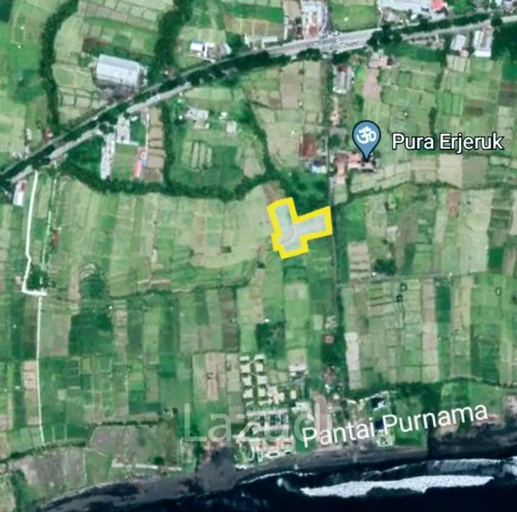 Perfect Beachfront Land in Gianyar Bali