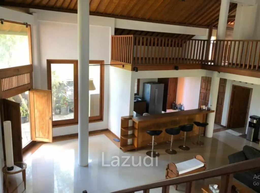 Investasi hak milik villa 3 kamar dengan pemandangan sawah di Berawa BALI