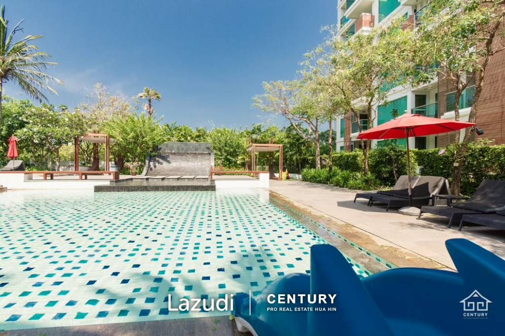 2 Bedrooms condo near the beach for sale