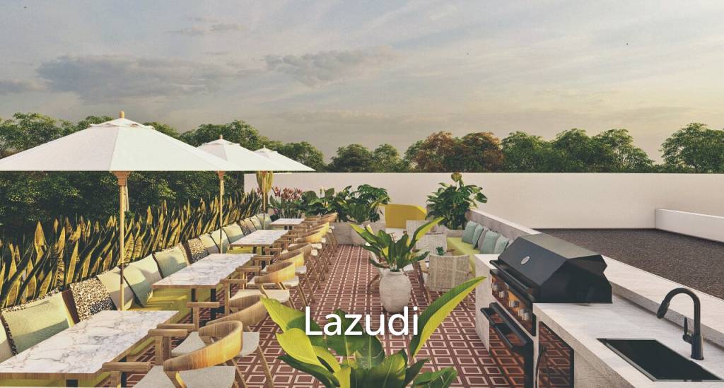 Beautiful mezzanine 2 room apartment in Berawa Bali