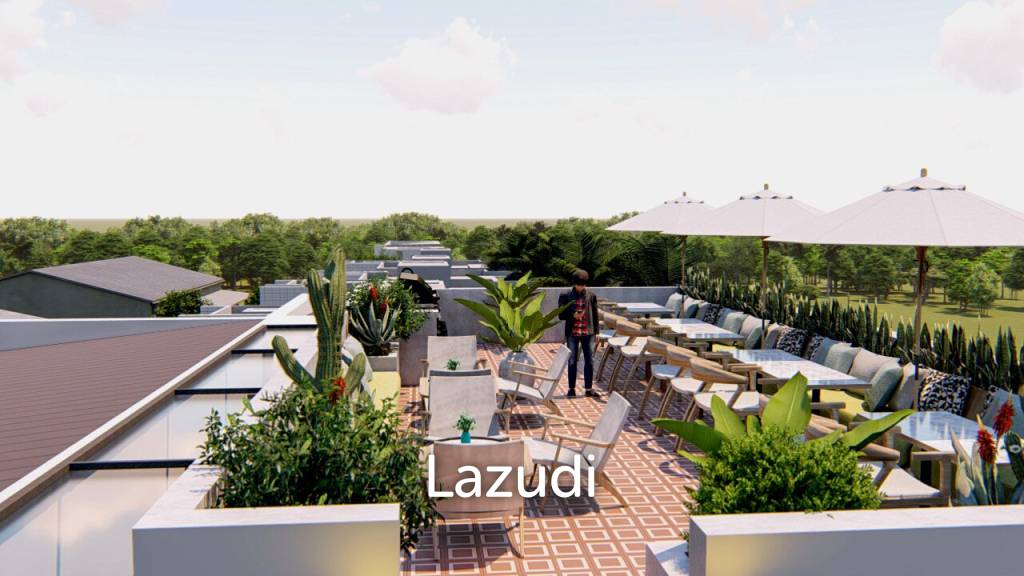 Beautiful mezzanine 2 room apartment in Berawa Bali