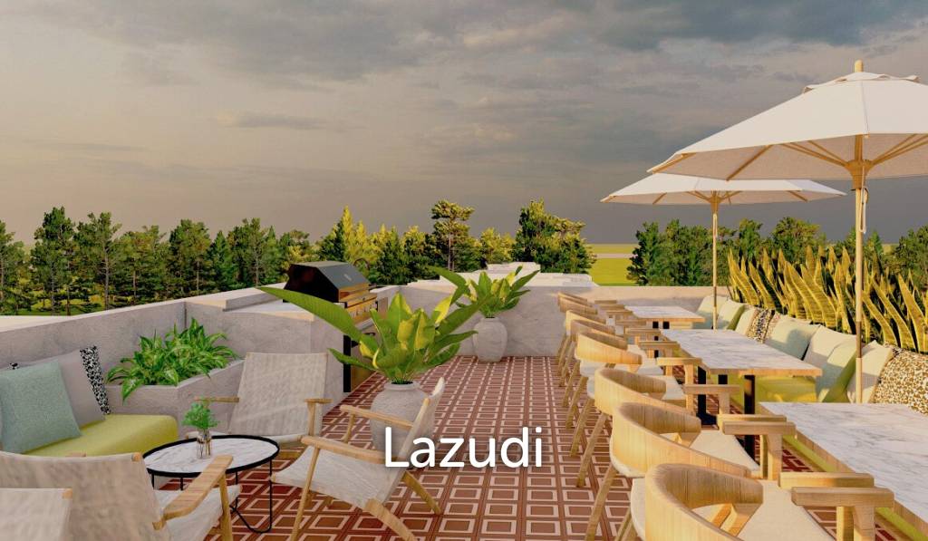 Beautiful mezzanine 2 room apartment in Berawa Bali