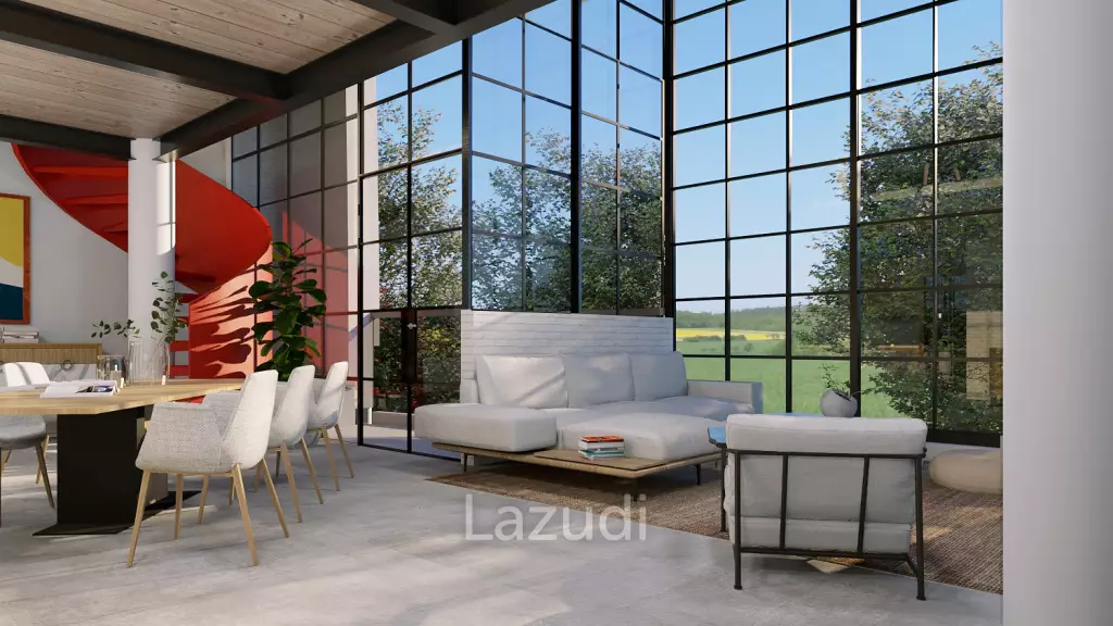 Beautiful mezzanine 2 room apartment in Berawa Bali
