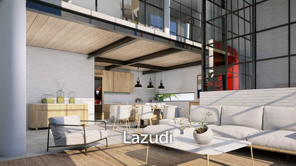 Beautiful mezzanine 2 room apartment in Berawa Bali