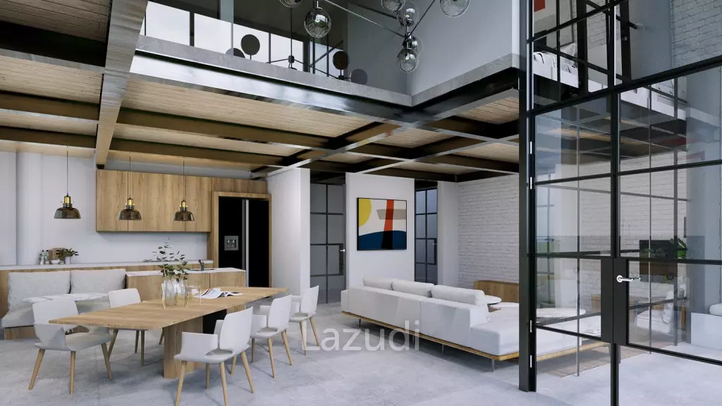 Beautiful mezzanine 2 room apartment in Berawa Bali