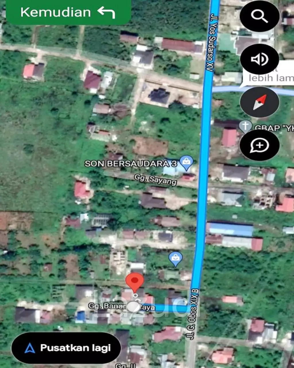 Rumah Kontrakan Dijual Dekat IAIN Palangka Raya, Universitas Palangka Raya, RS Siloam Palangka Raya, Dango Playing Park