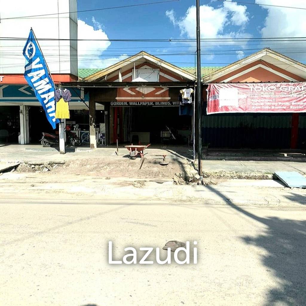 Toko Dijual di Pinggir Jalan Dekat Pasar Kahayan Palangka Raya, Bundaran Besar, RS Permata Hati, Universitas Palangka Raya