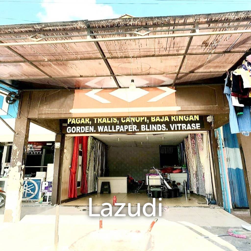Toko Dijual di Pinggir Jalan Dekat Pasar Kahayan Palangka Raya, Bundaran Besar, RS Permata Hati, Universitas Palangka Raya
