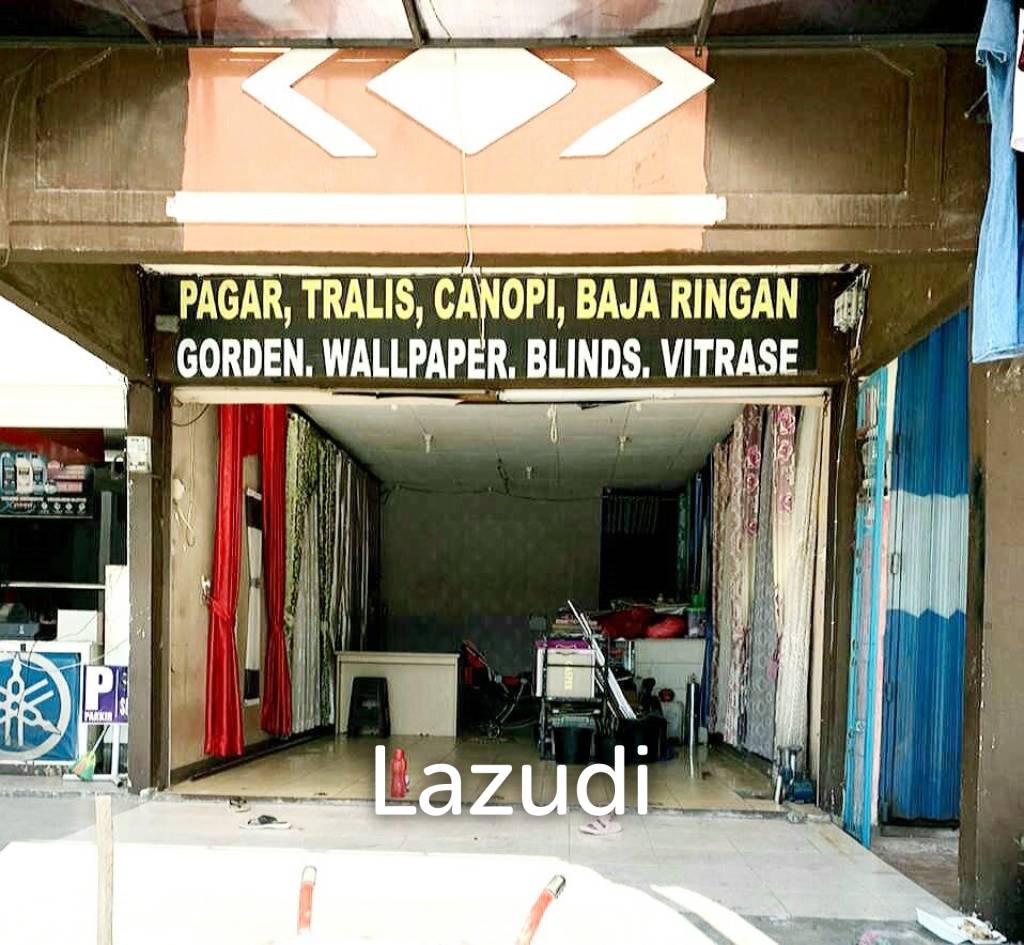 Toko Dijual di Pinggir Jalan Dekat Pasar Kahayan Palangka Raya, Bundaran Besar, RS Permata Hati, Universitas Palangka Raya