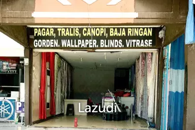 Toko Dijual di Pinggir Jalan Dekat Pasar Kahayan Palangka Raya, Bundaran Besar, RS Permata Hati, Universitas Palangka Raya