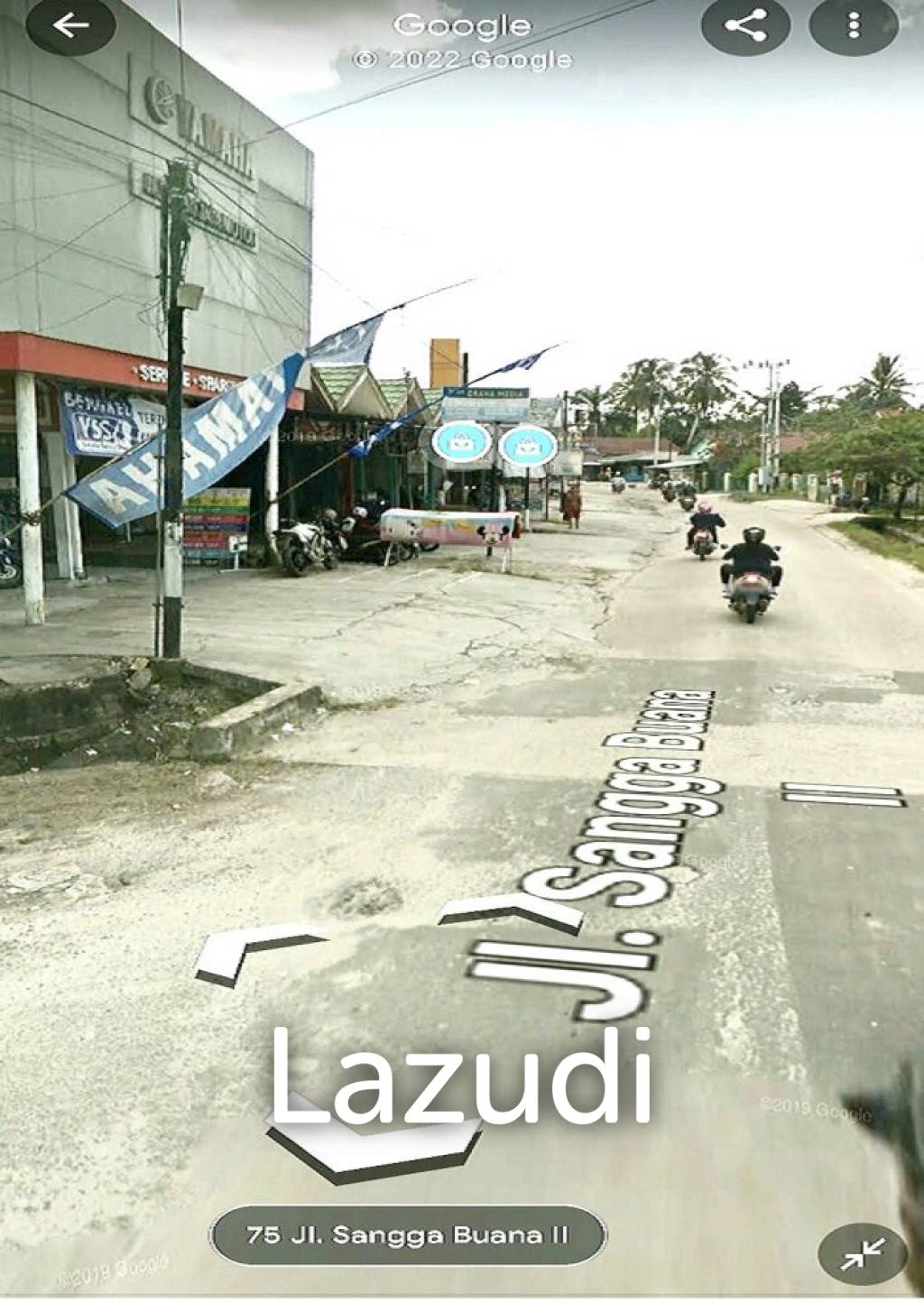 Toko Dijual di Pinggir Jalan Dekat Pasar Kahayan Palangka Raya, Bundaran Besar, RS Permata Hati, Universitas Palangka Raya