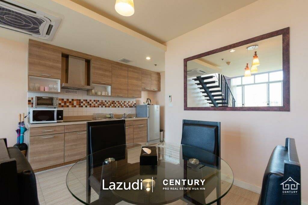 BOATHOUSE : Luxury 1 bed Duplex Condo