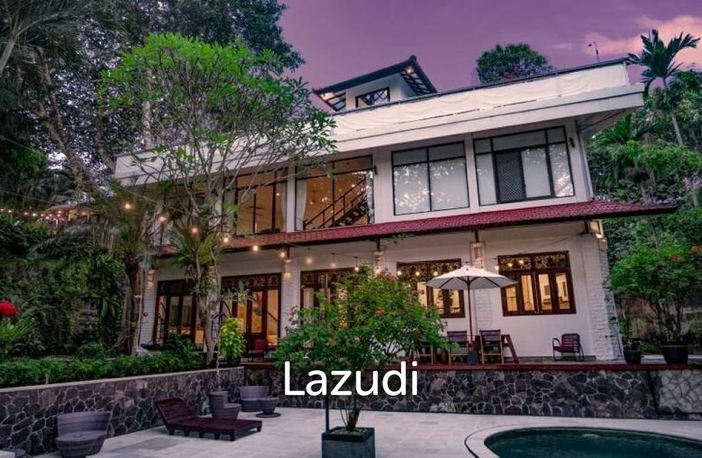Beautiful Estate living 7 Bedroom Full Furnished in Cempaka Tanah Lot Bali
