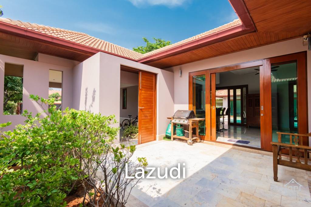 บ้านพูลวิลล่าหรู  4 ห้องนอน ที่ปราณบุรี ใกล้เขากะโหลก