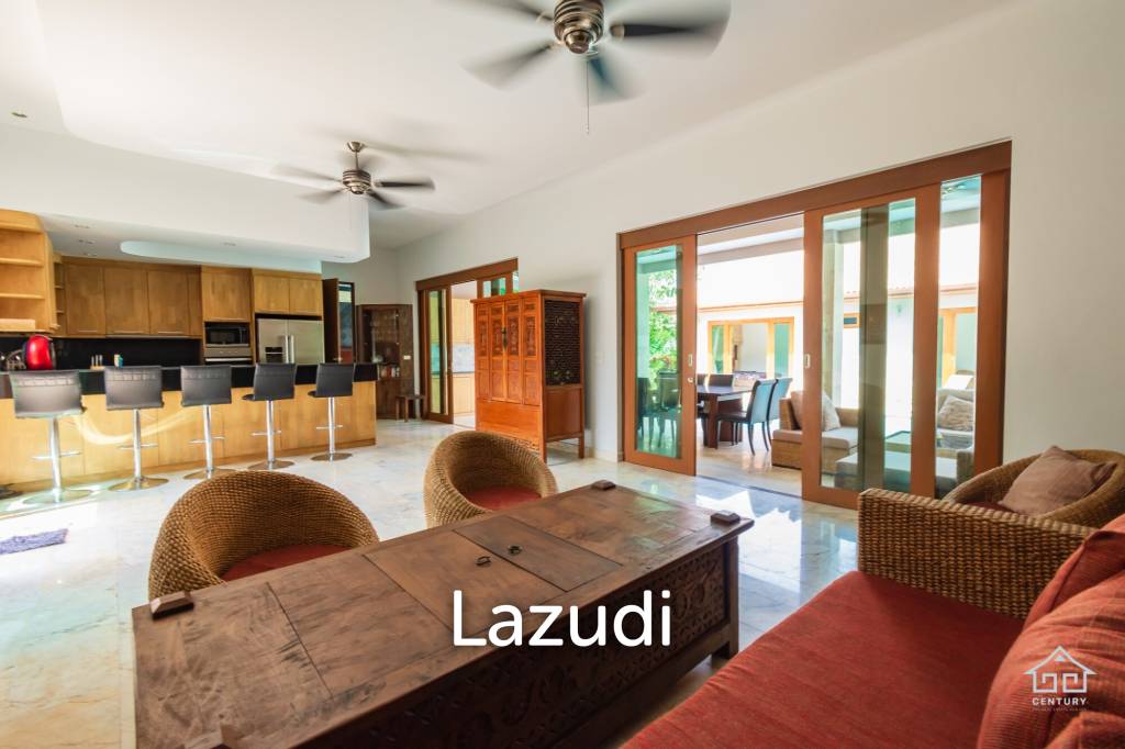 บ้านพูลวิลล่าหรู  4 ห้องนอน ที่ปราณบุรี ใกล้เขากะโหลก